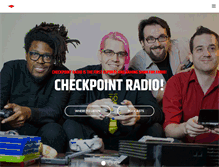 Tablet Screenshot of checkpointradio.com